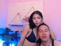 Welcome to our world of pleasure and fun! We are Chloe, Aaron, and Moli, and we are on the hunt for new experiences; we are ready to make your hottest fantasies a reality. In private, we offer blowjobs, cowgirl positions, and bondage; and in the VIP area—intense sex (both vaginal and anal) and cum-on-her.