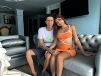 live sex cam couple GabrielAndAdhara