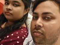 adult couple cam show PujaAndRaj